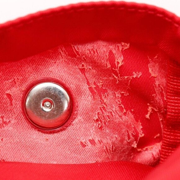 PRADA Backpack Daypack BZ6677 VERA SPORT ROSSO Red Nylon Women - Picture 11 of 13